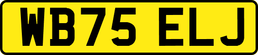 WB75ELJ