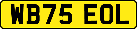 WB75EOL