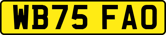WB75FAO