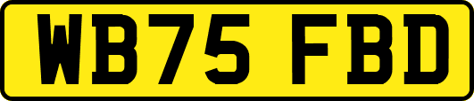 WB75FBD