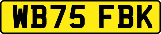 WB75FBK