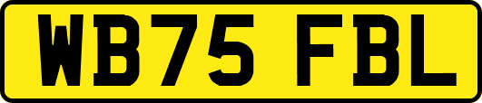 WB75FBL