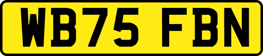 WB75FBN