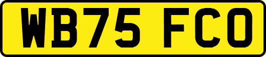 WB75FCO