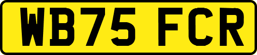 WB75FCR