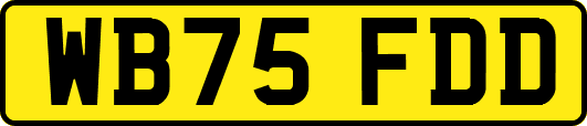 WB75FDD