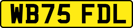 WB75FDL