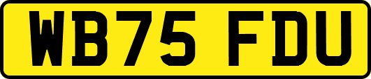 WB75FDU