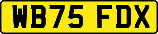 WB75FDX