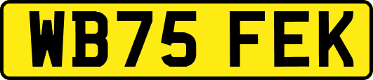 WB75FEK