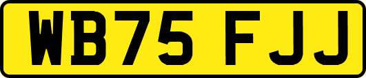 WB75FJJ