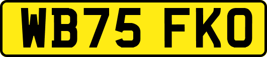WB75FKO
