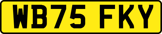 WB75FKY