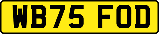 WB75FOD