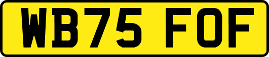 WB75FOF