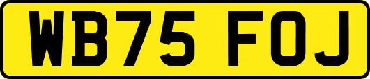 WB75FOJ
