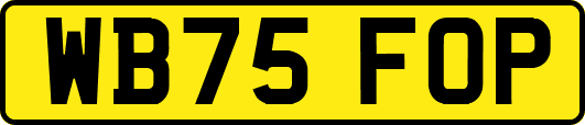 WB75FOP