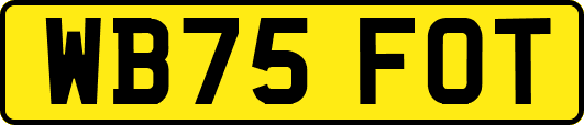 WB75FOT