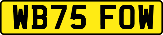 WB75FOW