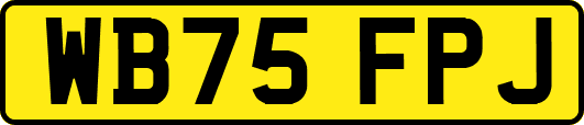 WB75FPJ