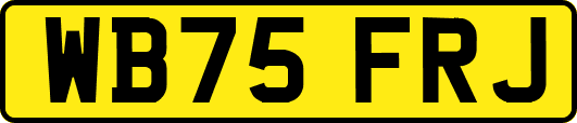WB75FRJ
