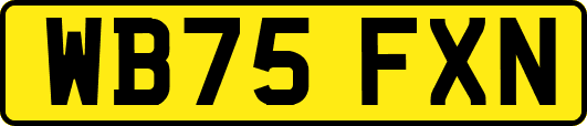 WB75FXN