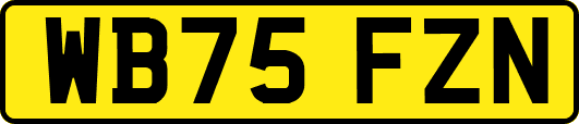 WB75FZN