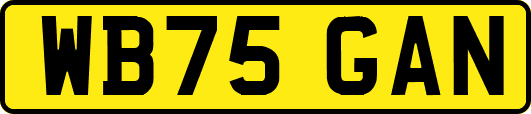 WB75GAN