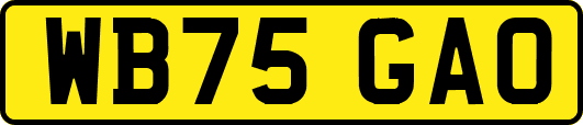 WB75GAO