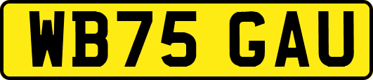 WB75GAU