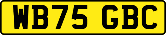WB75GBC