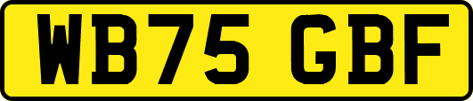 WB75GBF