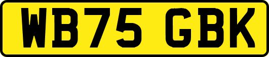 WB75GBK