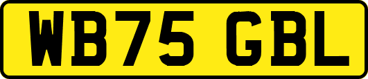 WB75GBL