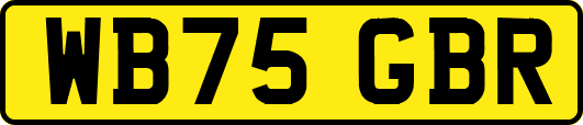 WB75GBR