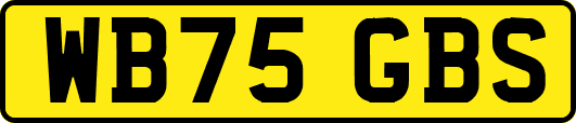 WB75GBS