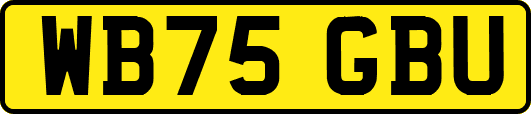 WB75GBU