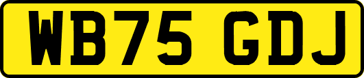 WB75GDJ