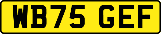 WB75GEF