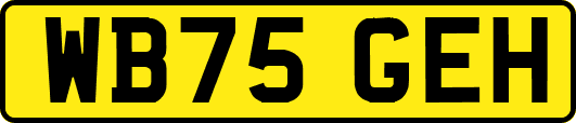 WB75GEH