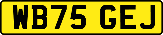 WB75GEJ