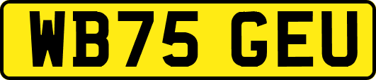 WB75GEU