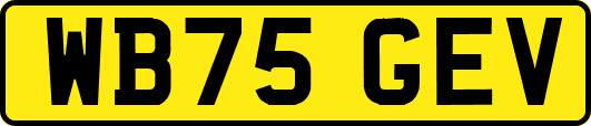 WB75GEV