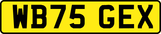 WB75GEX