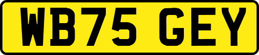 WB75GEY