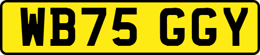 WB75GGY