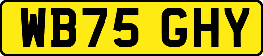 WB75GHY