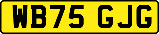 WB75GJG
