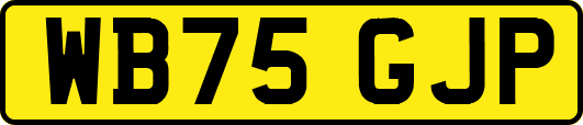 WB75GJP