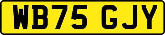 WB75GJY
